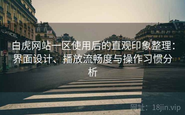 白虎网站一区使用后的直观印象整理：界面设计、播放流畅度与操作习惯分析